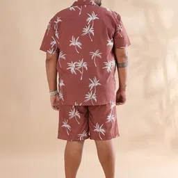 bushirt Shirt Regular Shorts Co-ords Set image 5