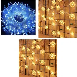 36 LEDs 13 m Multicolor Steady Strip Rice Lights-image-72