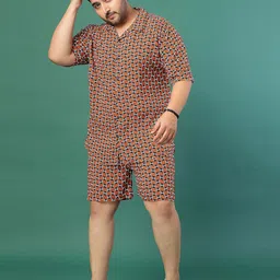 rigo Shirt Regular Shorts Co-ords Set image 4