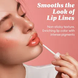 rehanza Blueberry Ice Cream Shape Lip Gloss for Hydrating Non-Sticky Shiny Lips & Glossy image 2