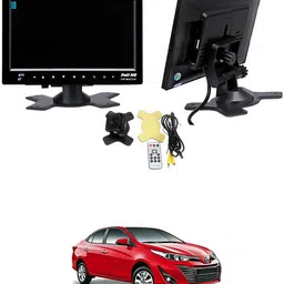 rkpsp 7inch Rearview LCD/Full HD/USB Function/Remote Control Screen For Yaris Black LCD-picture-19
