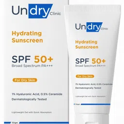 undry Sunscreen - SPF 50+ PA+++ Hydrating Sunscreen for Dry Skin (50g) Lightweight, Photostable & Broad Spectrum-picture-15