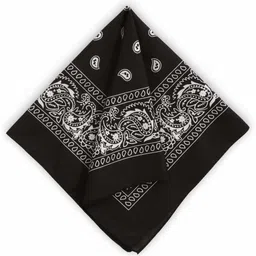 Bodytech Fancy & Stylish Printed HankerChief (Bandana) For Men, Women, Boys & Girls ["Black"] Handkerchief-picture-19