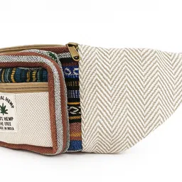 25DEGREE N Hemp Waist Unisex Waist bag-Crossbody bag(Color may vary a bit based on availability) image 3