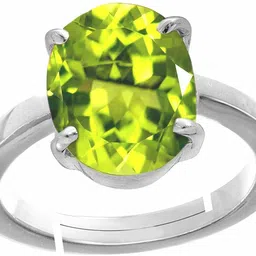 divine souvenirs Silver Peridot Ring-picture-14