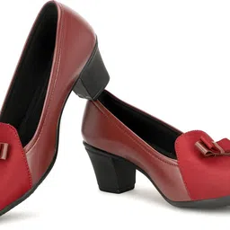 Rimezs Block Heel Bellies Slip On For Women image 3