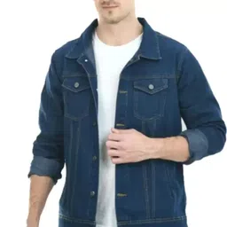 moda rapido Men Solid Denim Jacket-picture-40