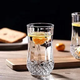 (Pack of 6) Diamond Glass Set Water/Juice Glass-image-14