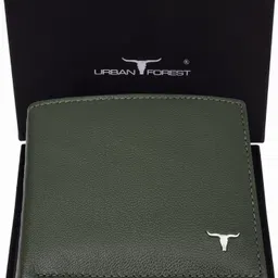 urban forest Men Casual, Formal Green Genuine Leather RFID Wallet-picture-40