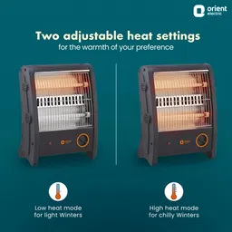orient electric QH800ASQ Electric Insta Hot 2 Rod 800W Quartz Room Heater image 2