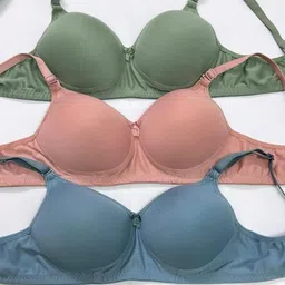 wonkey Pack of 3 Women Push-up Lightly Padded Bra image 1