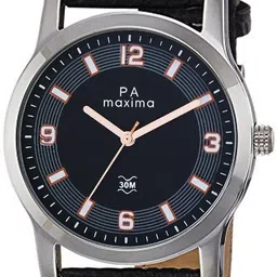 maxima Analog Watch - For Men O-44673LMGI image 2