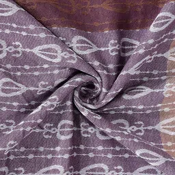 Arrabi Multicoloured 300 TC Super King Ethnic Motifs Cotton Bedsheet with 2 Pillow Covers image 4