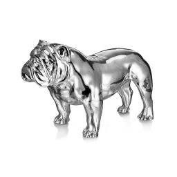 shaze Silver Resin Angus Silver 40 Inch Figurines (1 Pc) image 4