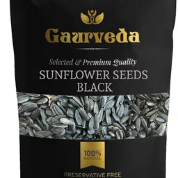 GAURVEDA Surajmukhi Beej Kala - Black Sunflower Seeds - Helianthus annuus - Seed-picture-19