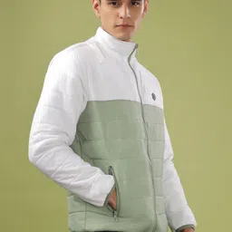 dollar Men Colorblock Bomber Jacket image 5