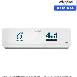 whirlpool Convertible 4-in-1 Cooling 2023 Model 1.5 Ton 3 Star Split Inverter 6th Sense Technology AC - White image 2