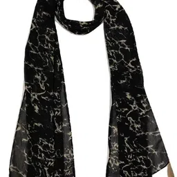 stolevilla Printed Chiffon Women Multicolor Scarf, Stole, Fancy Scarf image 3