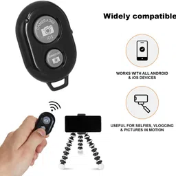 STRIFF Smart Remote Controller with Bluetooth Wireless Gadgets -Click Photos and VideosCamera Remote Control image 5