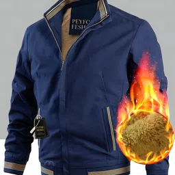 futse peno Men Solid Casual Jacket image 3