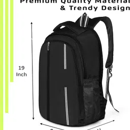 stashoo Large 45 L Laptop Backpack Office College and Travel Backpack For Men and Women image 3