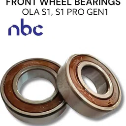 mk trading Front Set OLA S1, S1 PRO GEN1 NBC Wheel Bearing image 1