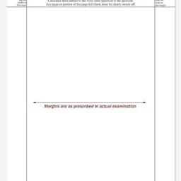 bungbee UPSC Mains Answer Writing Copy Booklet- Design 6, 210 Pages/ 105 Sheets per Book A4 Notebook Unruled 630 Pages image 2