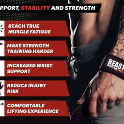 steigen fitness Deadlift Strap Wrist Support image 5