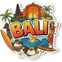 gifteeng Bali 4mm Thick, Stylish Magnet for Fridge, Wardrobe & Metal Surfaces Fridge Magnet Pack of 1-picture-10