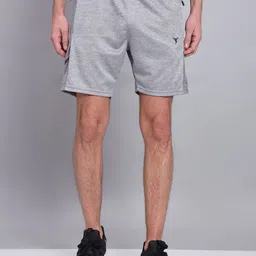 technosport Self Design Men Grey Sports Shorts image 5