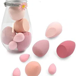 7PCS Makeup Sponges Blender Smooth Foundation Sponge Powder Puff-image-93