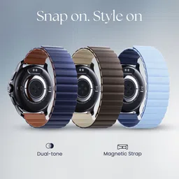 Titan Titan Evoke 2.0,1.32inch AMOLED Display,Magnetic Strap,IP68,BT Calling Smartwatch image 3