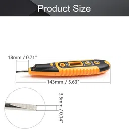 nitya Test Pen AC DC Non-Contact Sensor 12-1000V Digital Voltage Tester-picture-28