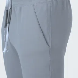 tygerstyle Men Solid Grey Track Pants image 5