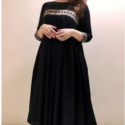 om enterprise Women Cotton Rayon Kurta Pant Set-picture-11