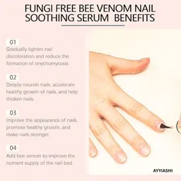 ayyiashi Fungi Free Safe Nail Care Serum Restores Growth And Smooth Finish image 3