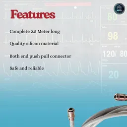 mdss Multipara Monitor NIBP Cuff + Hose Set Appliance Knob image 4