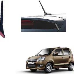 spreadx Stylish Car Roof Show Antenna Flexible Rod Adhesive tape for Maruti Wagon-r T-3 Whip Vehicle Antenna image 1