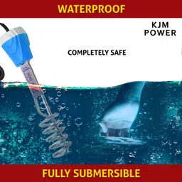 kjm power Submersible VIH-0121-07 Copper 2000 W Shock Proof Immersion Heater Rod image 2