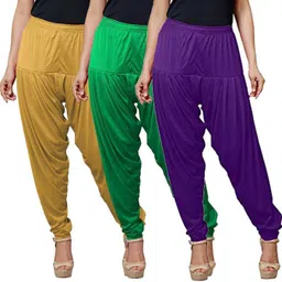 ikhlas Viscose Rayon Solid Patiala-picture-18