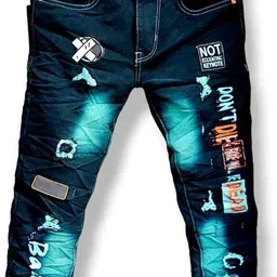 jugnu denims Men Tapered Fit Mid Rise Dark Green Jeans-picture-21