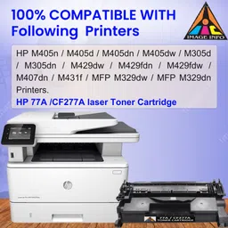 ImageInfo 77A Toner Cartridges WITH CHIP Replacement for HP 77A CF277A Toner Cartridge Black Ink Bottle image 4