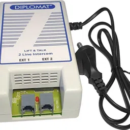 elove Diplomat 2 Line Intercom System - Lift and Talk 2 Line Intercom Extension System for Office, House, Home, Shops Corded Landline Phone image 3