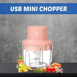 livesta Chopper (Electric Rechargeable Chopper) for Kitchen Vegetable Garlic Onion C51 Electric Vegetable & Fruit Chopper-picture-33