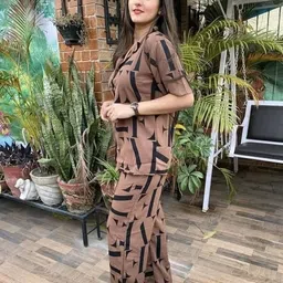 shommee Shirt Palazzos Co-ords Set image 2