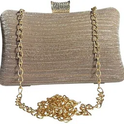 hunar Party, Casual Gold Clutch-picture-29