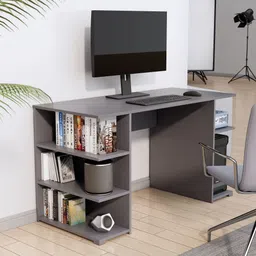 hexa red Study Table for Adults, Computer Table, Study Table for Students, Office Table Engineered Wood Study Table-picture-10