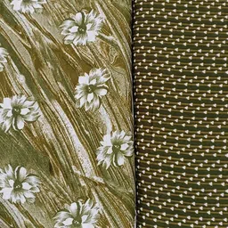 pchouse Unstitched Crepe Kurta & Patiyala Material Floral Print image 3