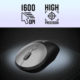 ZEBRONICS Companion 302 2.4GHZ Wireless Keyboard & Mouse Combo with UV Printed Keys Wireless Standard Multi-device Keyboard Compatible with Desktop, Laptop, Mac multimedia_keys image 5