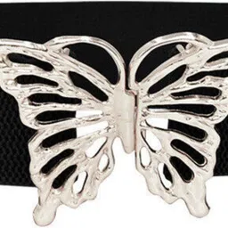 Women Casual, Evening, Formal, Party Black Fabric Belt-image-61